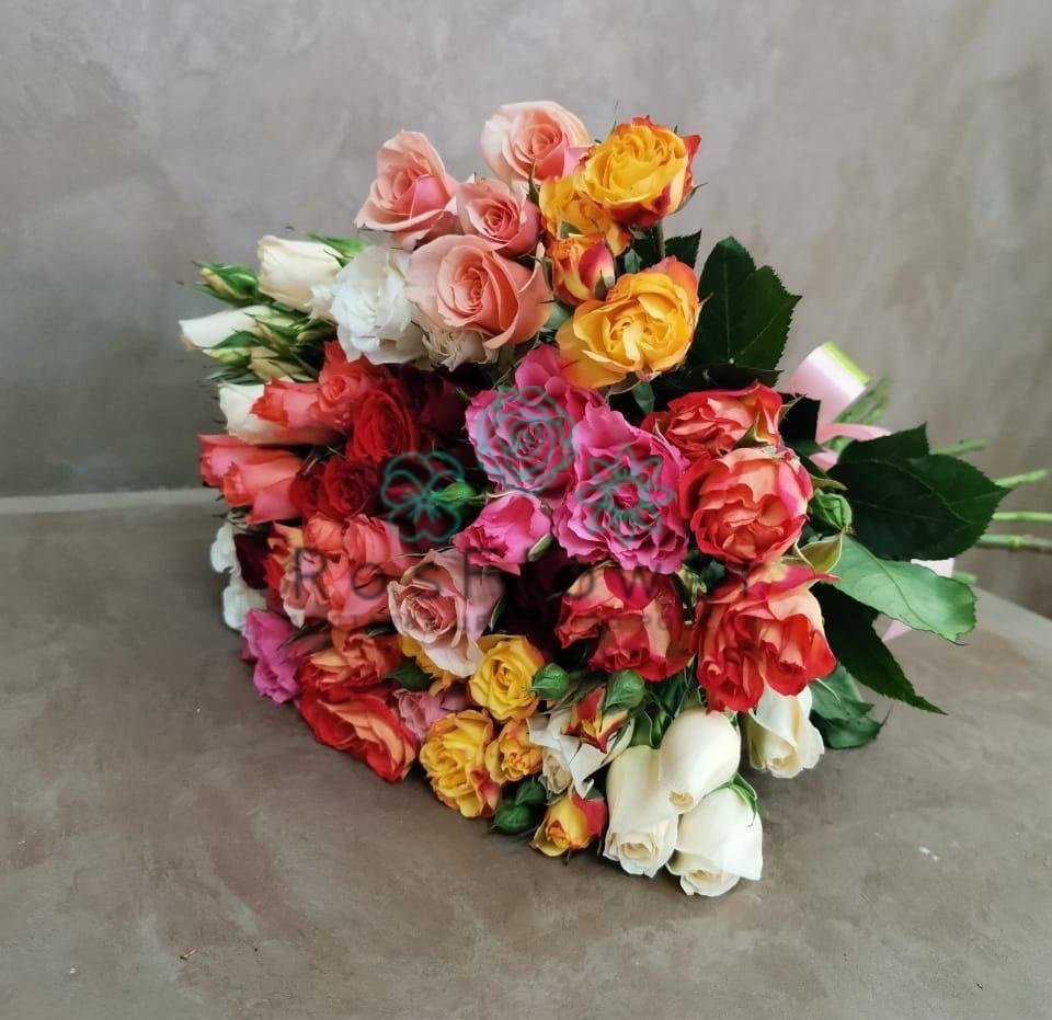 Букет цветов из: Розы в Николаевке Ростовской области