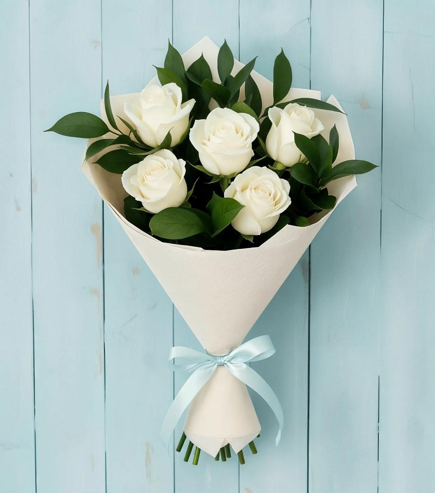 Букет цветов из: Розы в Николаевке Ростовской области