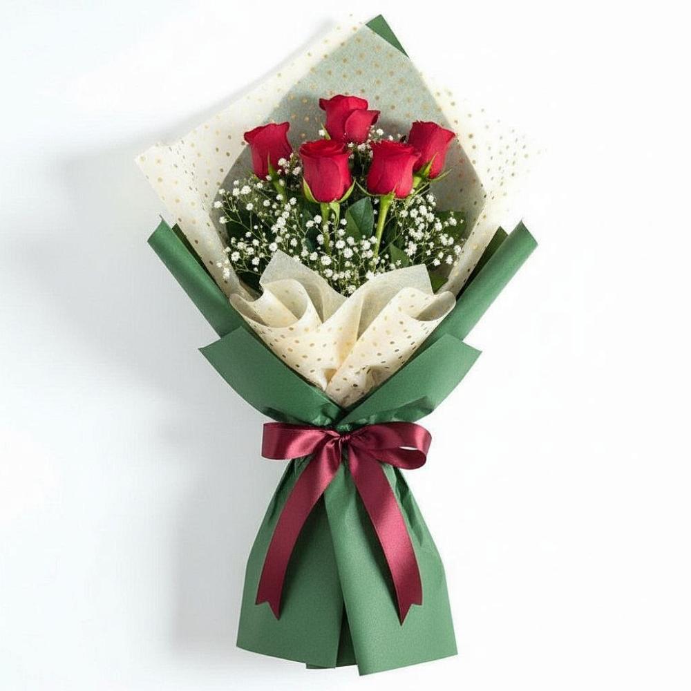 Букет цветов из: Розы в Николаевке Ростовской области