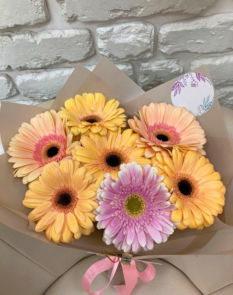Букет цветов из: Герберы в Николаевке Ростовской области
