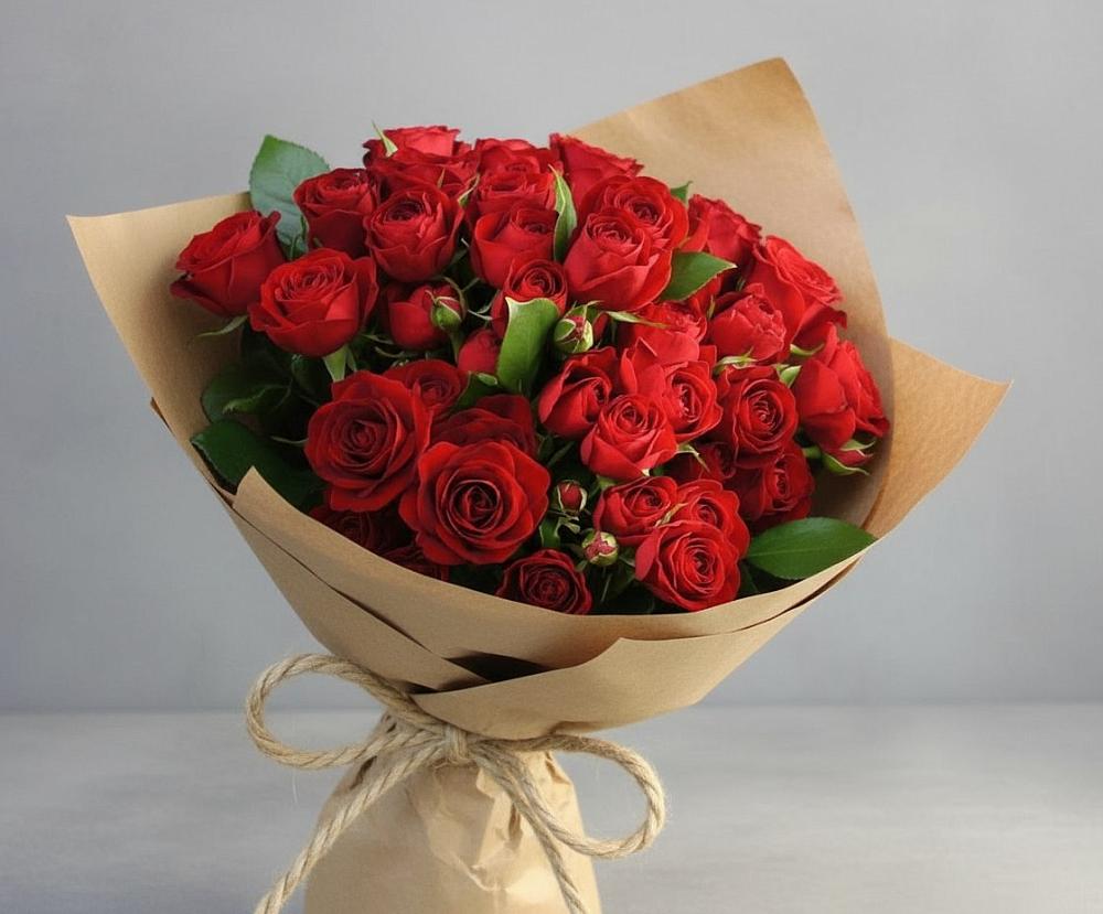 Букет Любовный роман в Николаевке Ростовской области