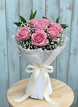 Букет цветов из:  Розы в Николаевке Ростовской области