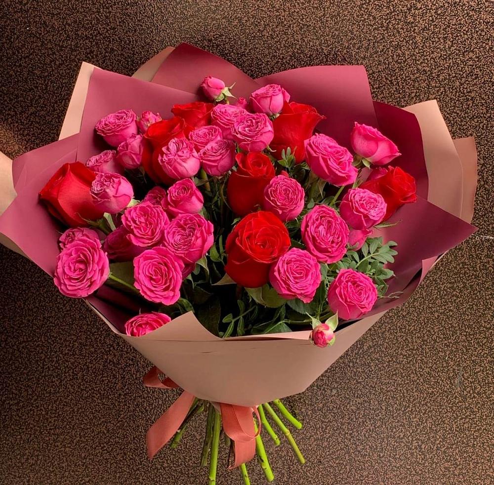 Букет В объятьях нежности в Николаевке Ростовской области