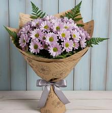 Букет цветов из:  Хризантемы в Николаевке Ростовской области