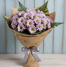 Букет цветов из:  Хризантемы в Николаевке Ростовской области