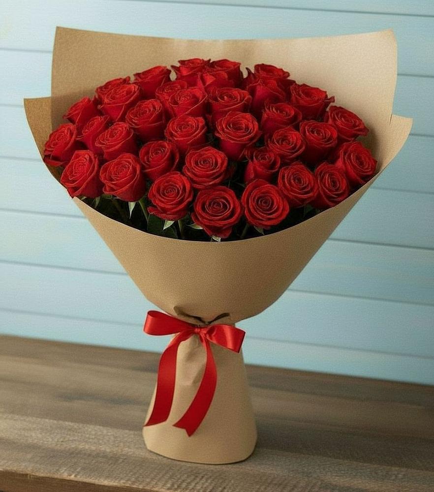 Букет Красные розы Милано в Николаевке Ростовской области