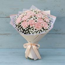Букет цветов из:  Гвоздики в Николаевке Ростовской области