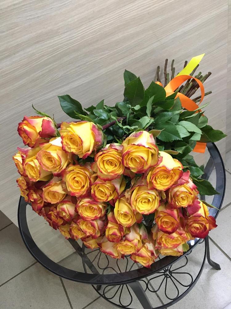 Букет Желтые розы в Николаевке Ростовской области