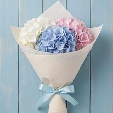 Букет цветов из:  Гортензия в Николаевке Ростовской области