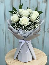 Букет цветов из:  Розы в Николаевке Ростовской области