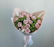 Букет цветов из:  Розы и Хризантемы в Николаевке Ростовской области