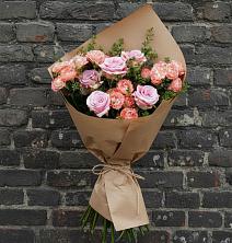Букет цветов из:  Розы в Николаевке Ростовской области