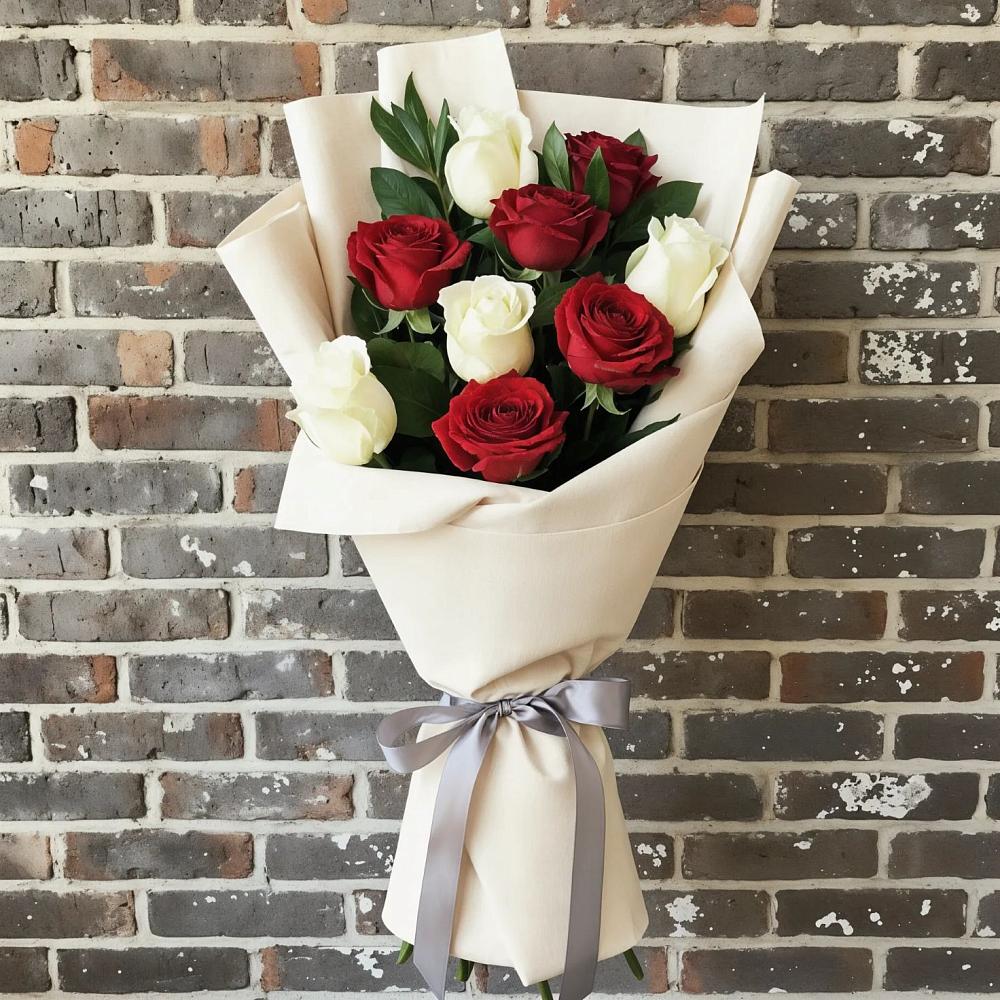 Букет цветов из: Розы в Николаевке Ростовской области