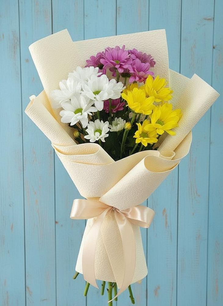 Букет цветов из: Хризантемы в Николаевке Ростовской области