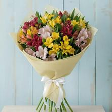 Букет цветов из:  Альстромерии в Николаевке Ростовской области