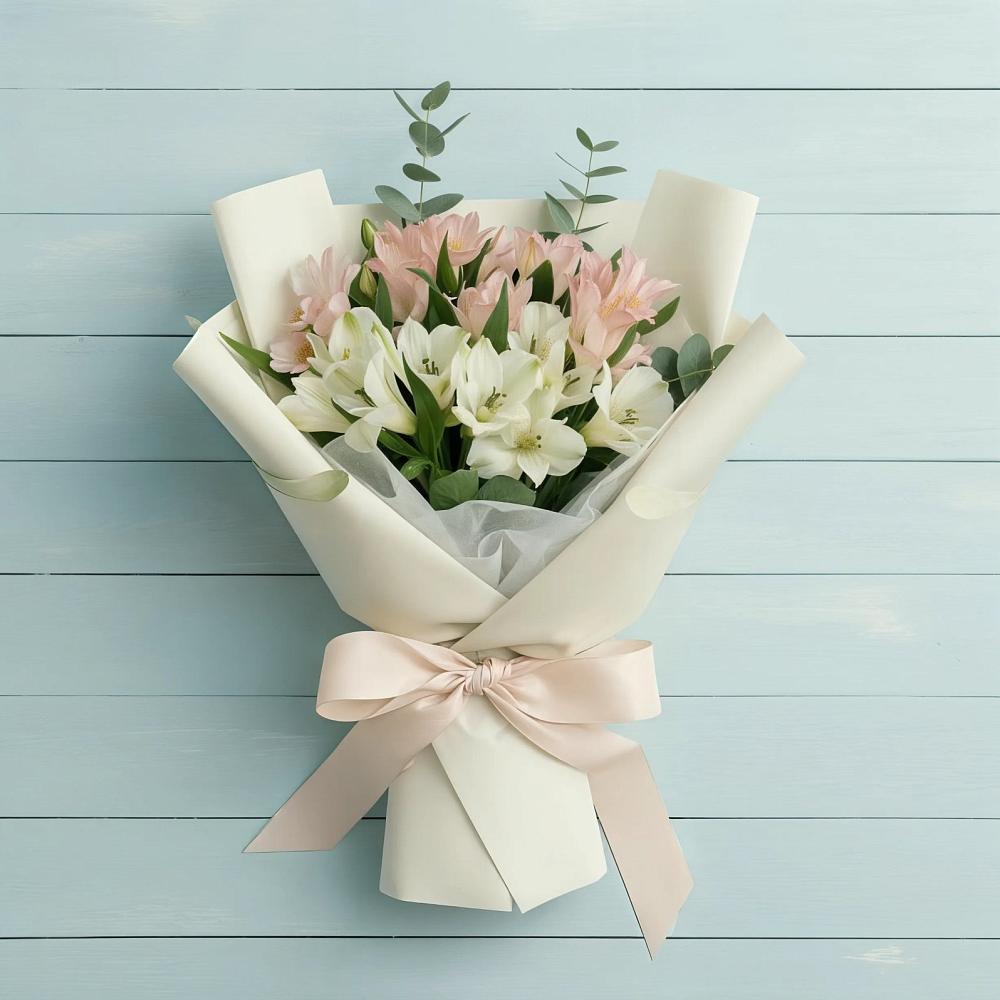 Букет цветов из: Альстромерии в Николаевке Ростовской области