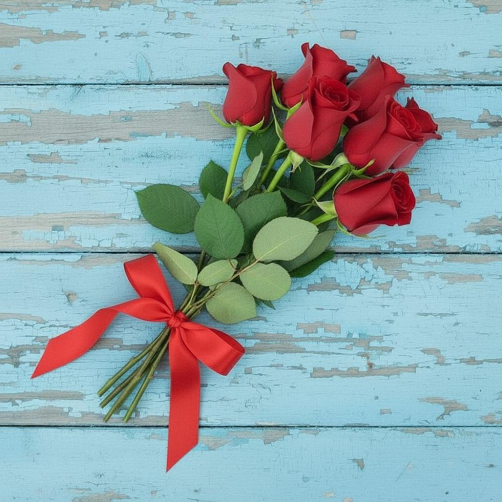 Букет Красные розы в Николаевке Ростовской области