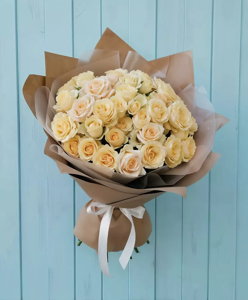 Букет Кремовое облако в Николаевке Ростовской области