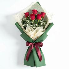 Букет цветов из:  Розы в Николаевке Ростовской области