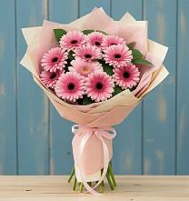Букет цветов из:  Герберы в Николаевке Ростовской области