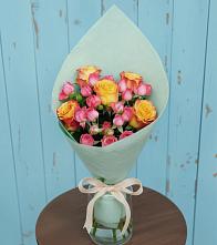 Букет цветов из:  Розы в Николаевке Ростовской области